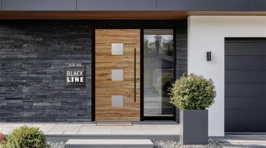 PaXentree Naturelle Aluminium-Haustüren Black Edition
